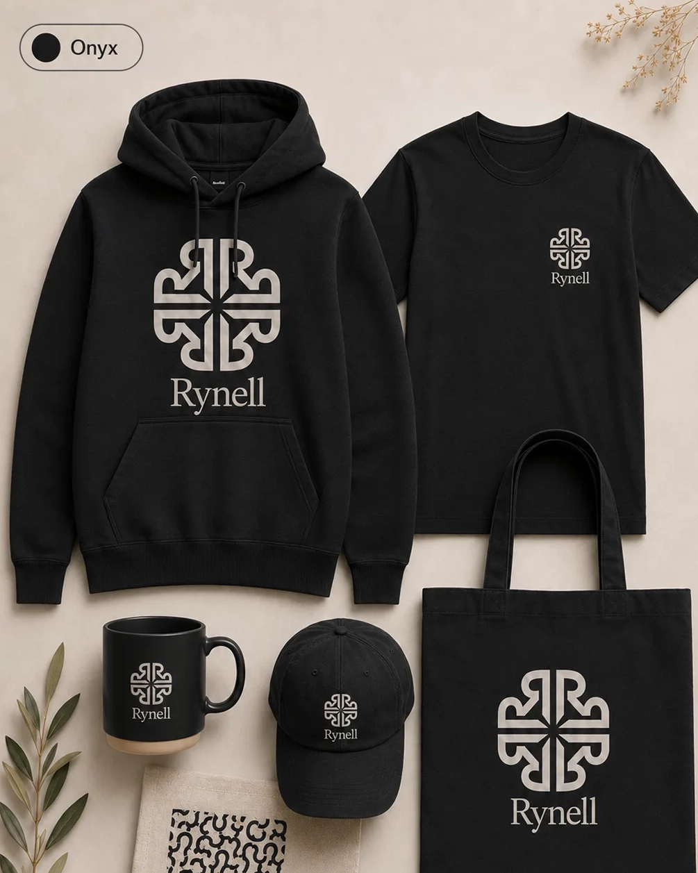 Onyx Rynell apparel and objects collection